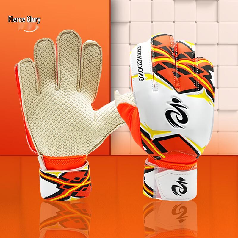 LIEYAO Adult Goalkeeper Gloves with Finger Protection 8