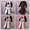 Deluxe Polyester Medieval Knight Long Sleeve Outfit Cosplay Costume