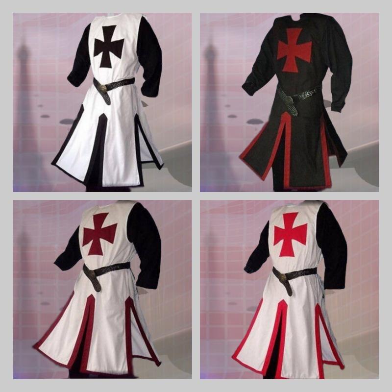Deluxe Polyester Medieval Knight Long Sleeve Outfit Cosplay Costume