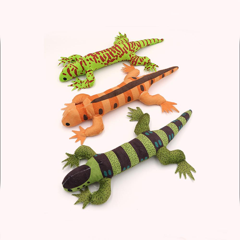 Cat Interactive Toy Bite Resistant Simulation Lizard Catnip Plush Chew Toy For Kitten Cats