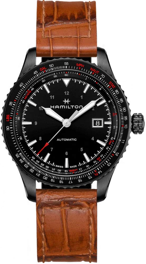 

HAMILTON Watch Genuine Warranty Khaki Aviation Converter Auto Mechanical Automatic Winding H76625530 Imported [Hamilton] Men s [Regular Product]
