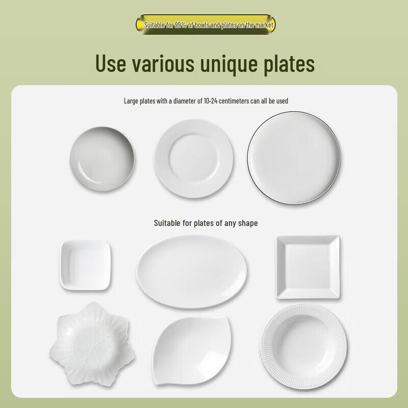 CHAHUA Elastic Food Covers (150 Pcs)
