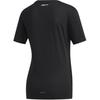 Adidas Neo Geometric Pattern Printed Round Neck Short Sleeve T-Shirt Women Tops Black FP7341