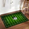 Tappeto Campo da Calcio,Tappeto,Soggiorno,Camera da Letto, Antiscivolo,Tappeto Quadrato