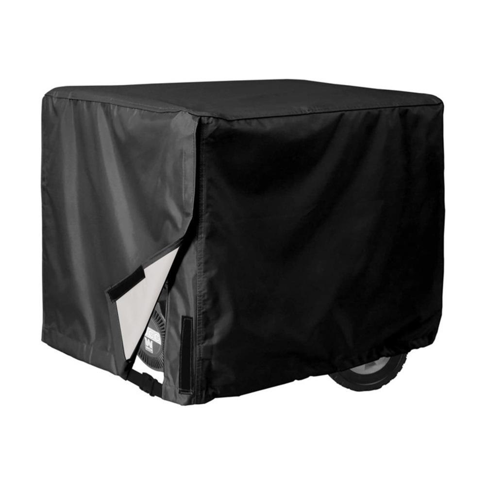 Generator Cover Outdoor Waterproof Heavy Duty 420D Polyester Fabric with Sealed Seams and Elastic Hem for Dustproof Protection