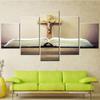 Cross on Bible Wall Art Canvas Set Christian Home Decoration Accessories Modular Posters on the Wall Aesthetic Room Decor