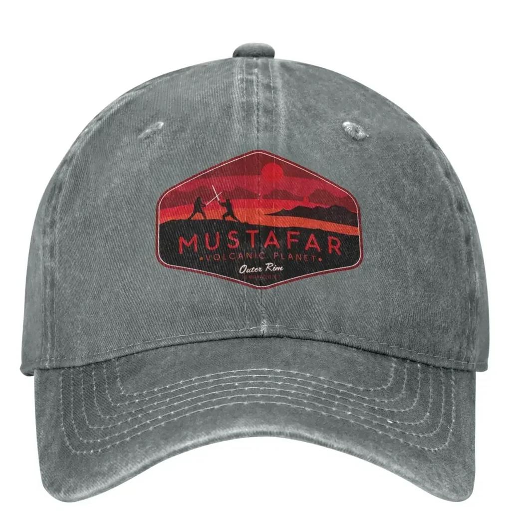 Mustafar Baseball Caps Stuff Casual Distressed Cotton Dad Hat for Men Women Activities Adjustable Fit
