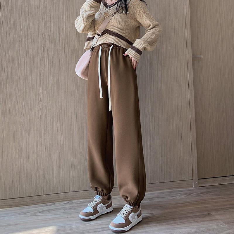 

Джоггеры женские темно-серого цвета, свободные драпирующиеся, облегающие, повседневные спортивные штаны, ветрозащитные штаны, ранняя осень 2XL