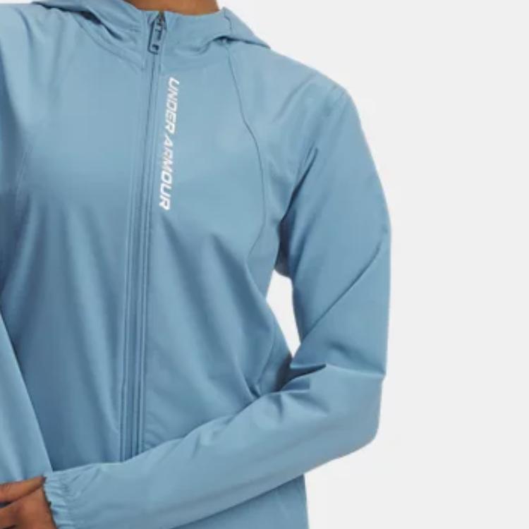Under Armour Outrun The Storm Comfortable Versatile Simple Fashion Waterproof Breathable Durable Jacket Women jackets 1377043-418