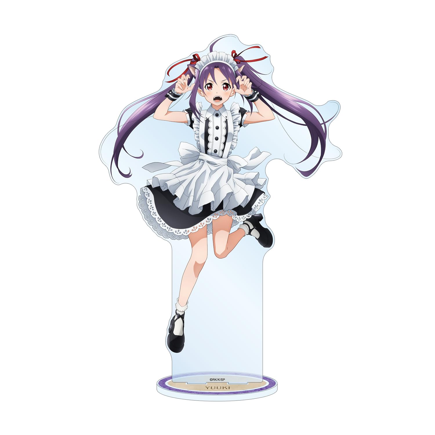 

Sword Art Online Original Illustration Yuuki Cat Ear Butler Maid Extra Large Acrylic Stand Ver.