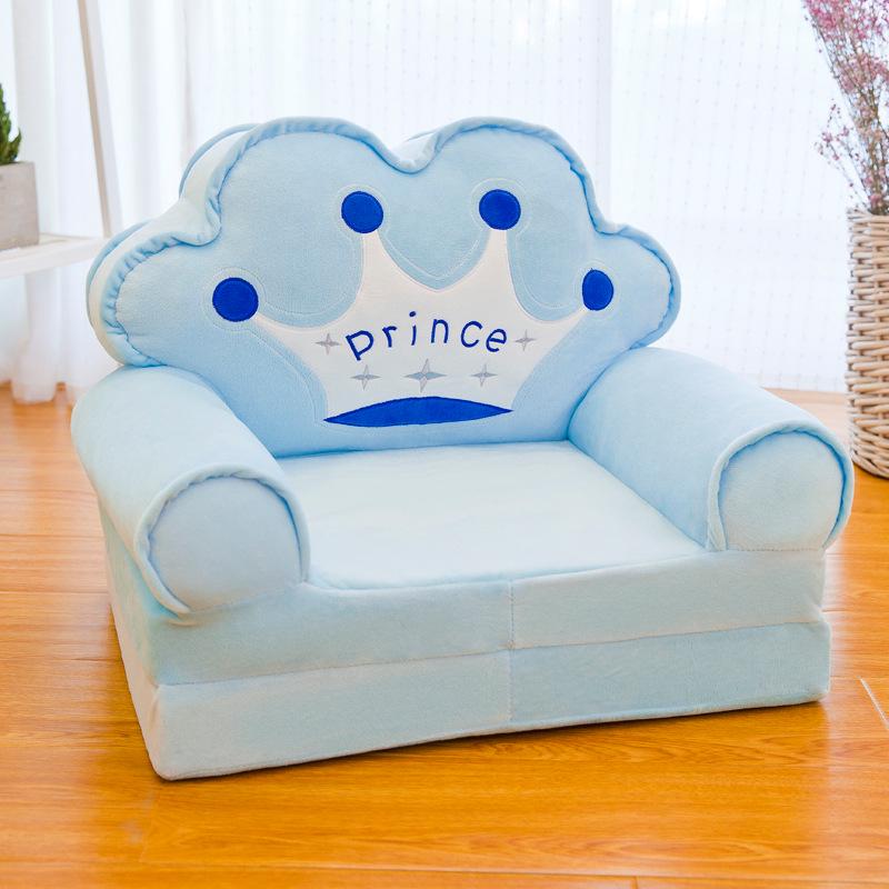 Cartoon Children's Multi-Layer Folding Plush Sofa Bed 