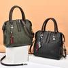 Yogodlns Bolso de cuero para mujer Bolsos de hombro tipo bandolera con borlas Totes