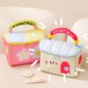 Cute Cartoon Cottage Makeup Bag Large Capacity Multifunctional Lunch Box Bag Insulated Fresh-Keeping Handbag