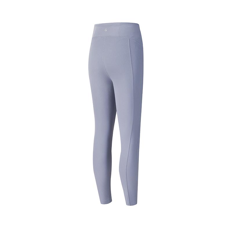 FILA Fitness Series Simple Sports Training Comfortable Tight Knitted Leggings Women leggings Dark-Blue A11W611621FBU