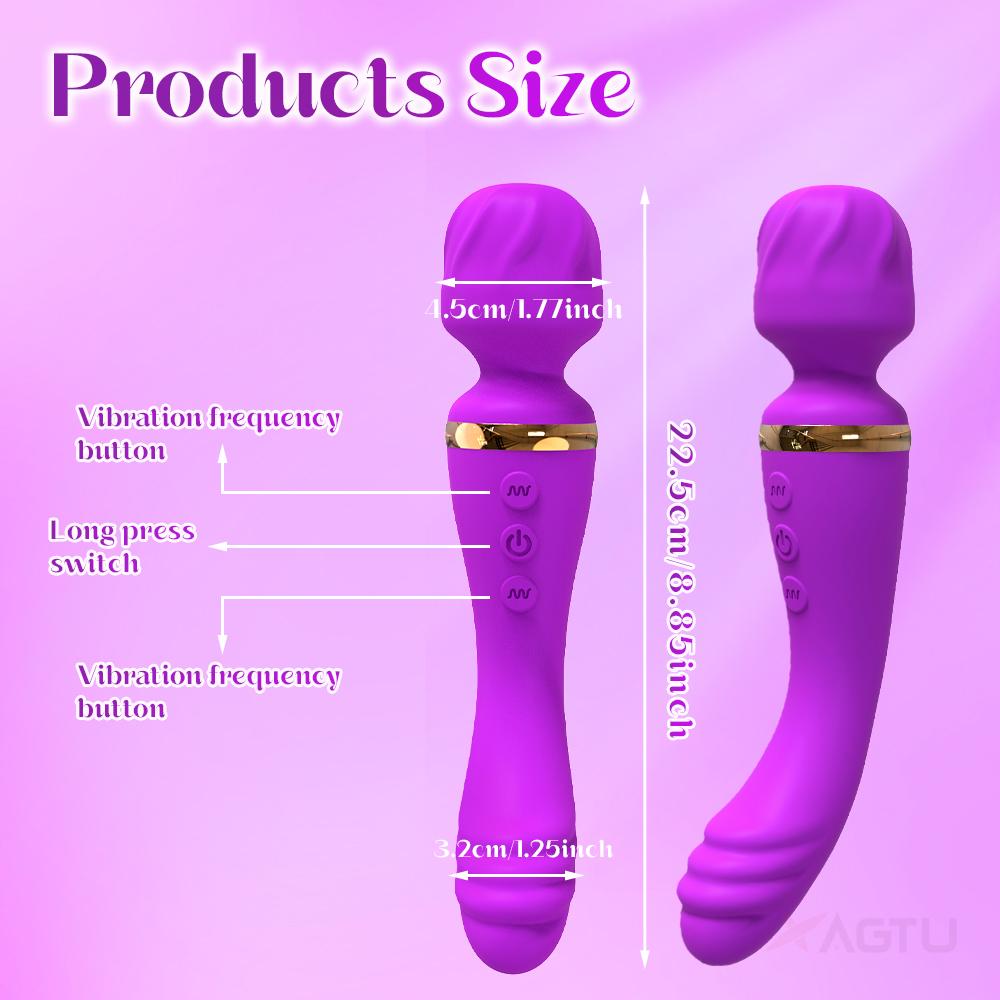 G-spot Vibrator AV Wand Female Masturbation Massage Clitoral Stimulator Dildos Rechargeable Sex Toys Vibrator for Women