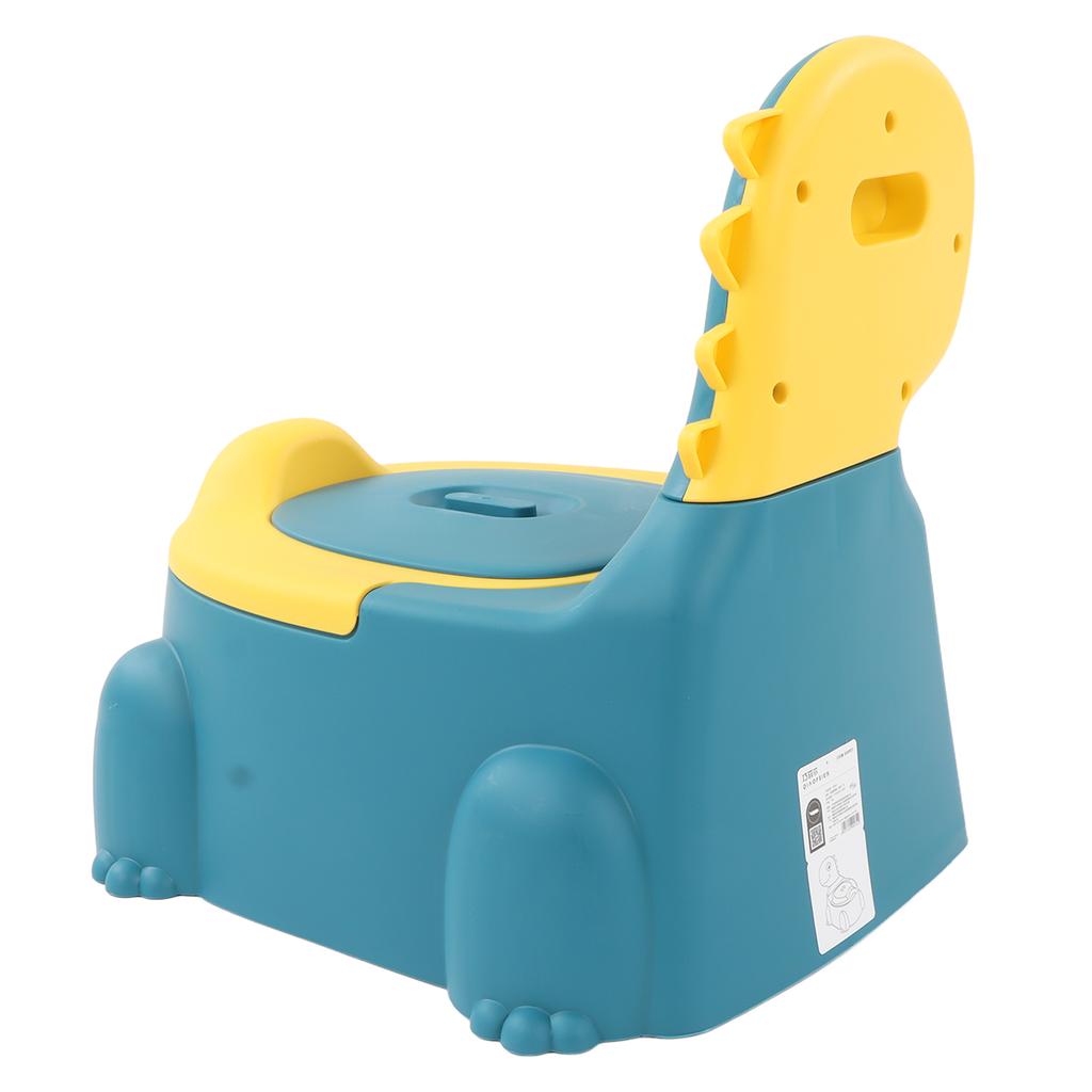Dětský nočník Zesílený Ergonomický Moderní Kreslený Dinosauří Tréninkový Nočník Toaleta s Gumovou Základnou pro