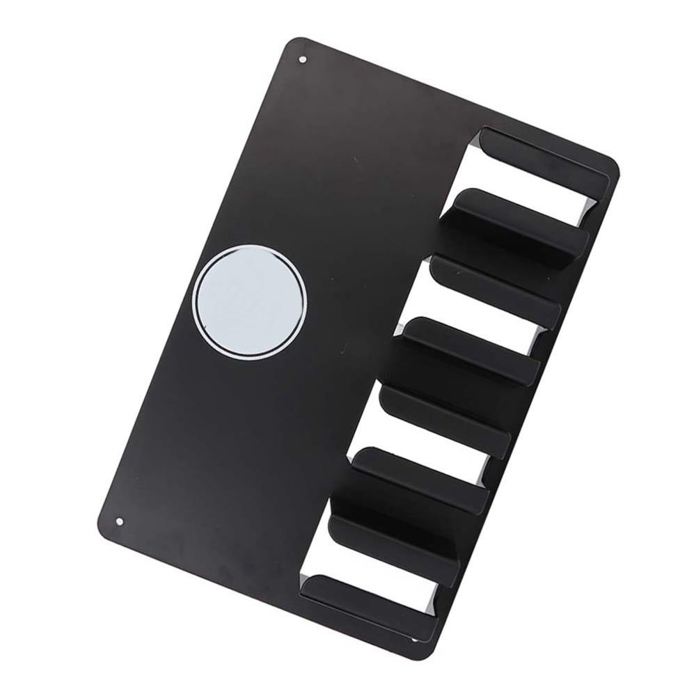 

Wall Mounted Wall Mounted Hair Cutter Holder Space-Saving Multi Functional Storage Rack Home Use