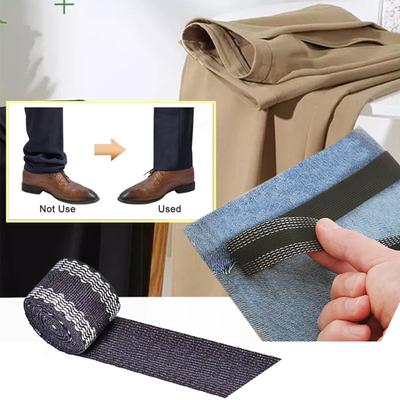 Pantolon Kenarı Kısaltılmış Kendinden Yapışkanlı Bant 2.2 Yard Etek Bandı Pantolon İçin Dikiş Yok Hemming Bandı