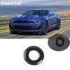 Carbon Fiber Trunk Rear Start Button Switch Trim Ring For Chevrolet Camaro 2017+
