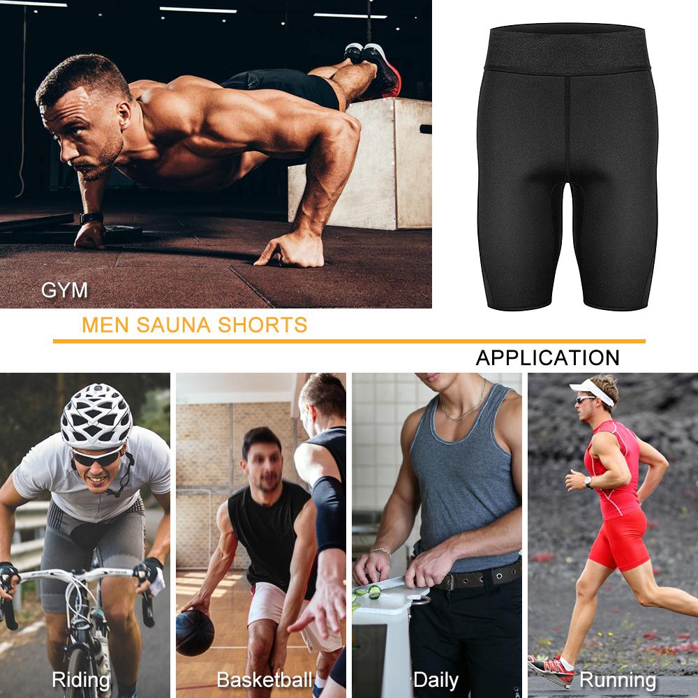 Buy Men Sauna Shorts Body Shaper 