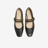 TATA Afternoon Manor Vintage Red Mary Jane Women's Flat Shallow Lambskin Shoes