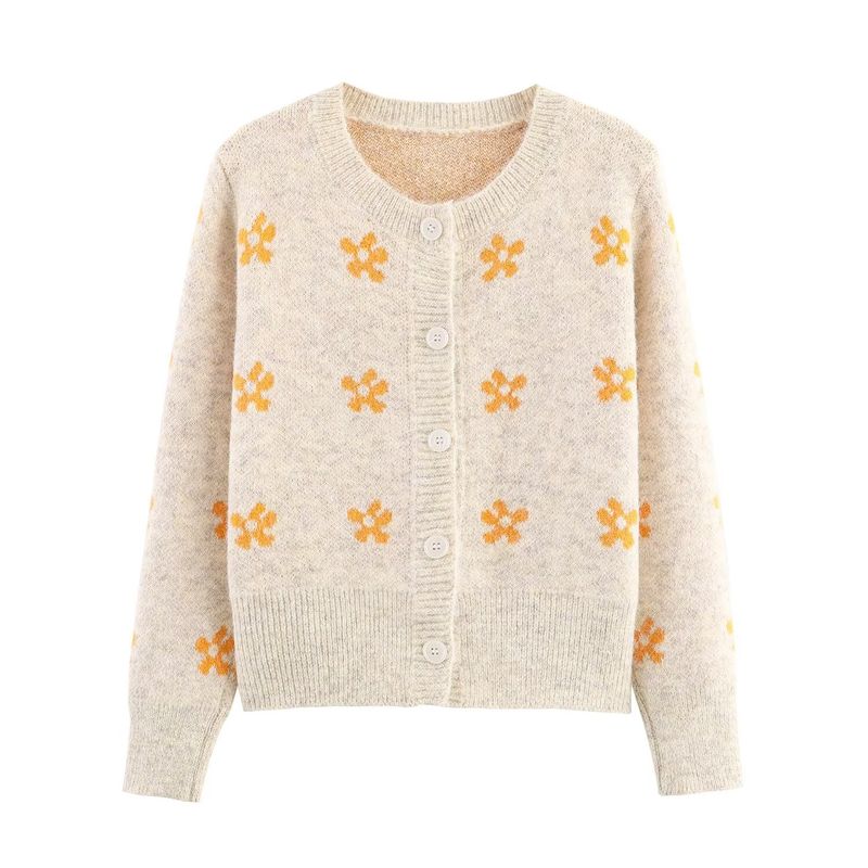 Za New Arrival Women's Clothing ZR Fashion Style Export Fashion All-Match Casual Jacquard Knitting Sweater Skirt Suit