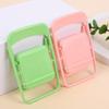 Macaron Creative Folding Desktop Phone Holder - Cute and Portable Chair Stand