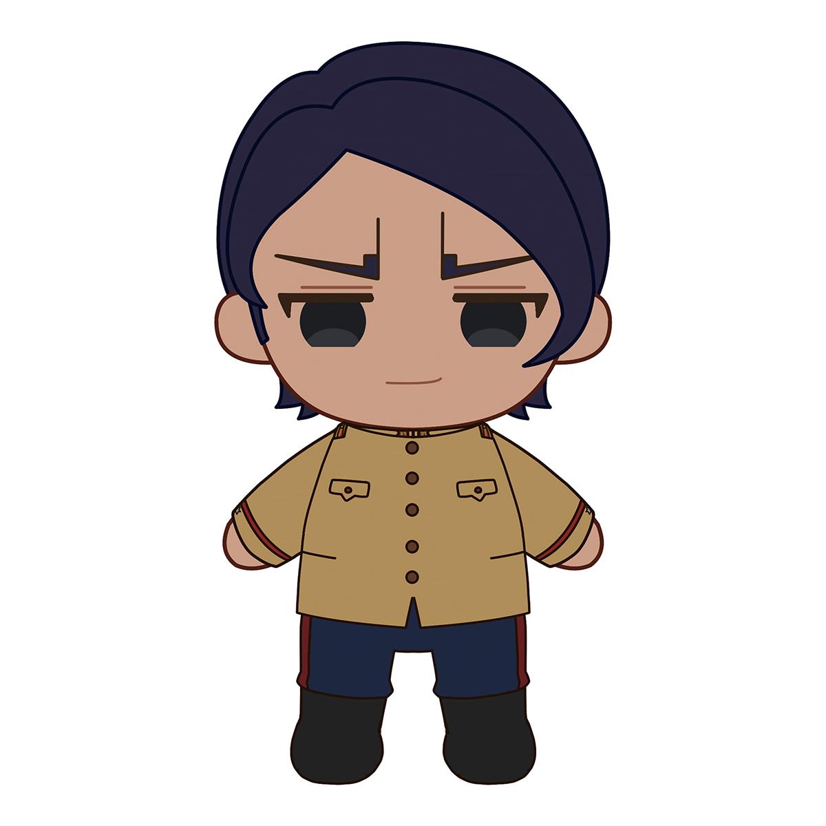 

Algernon Product Golden Kamuy Plush Toy Lieutenant Koito Approximately 100mm 170mm Made Soft Boa Material