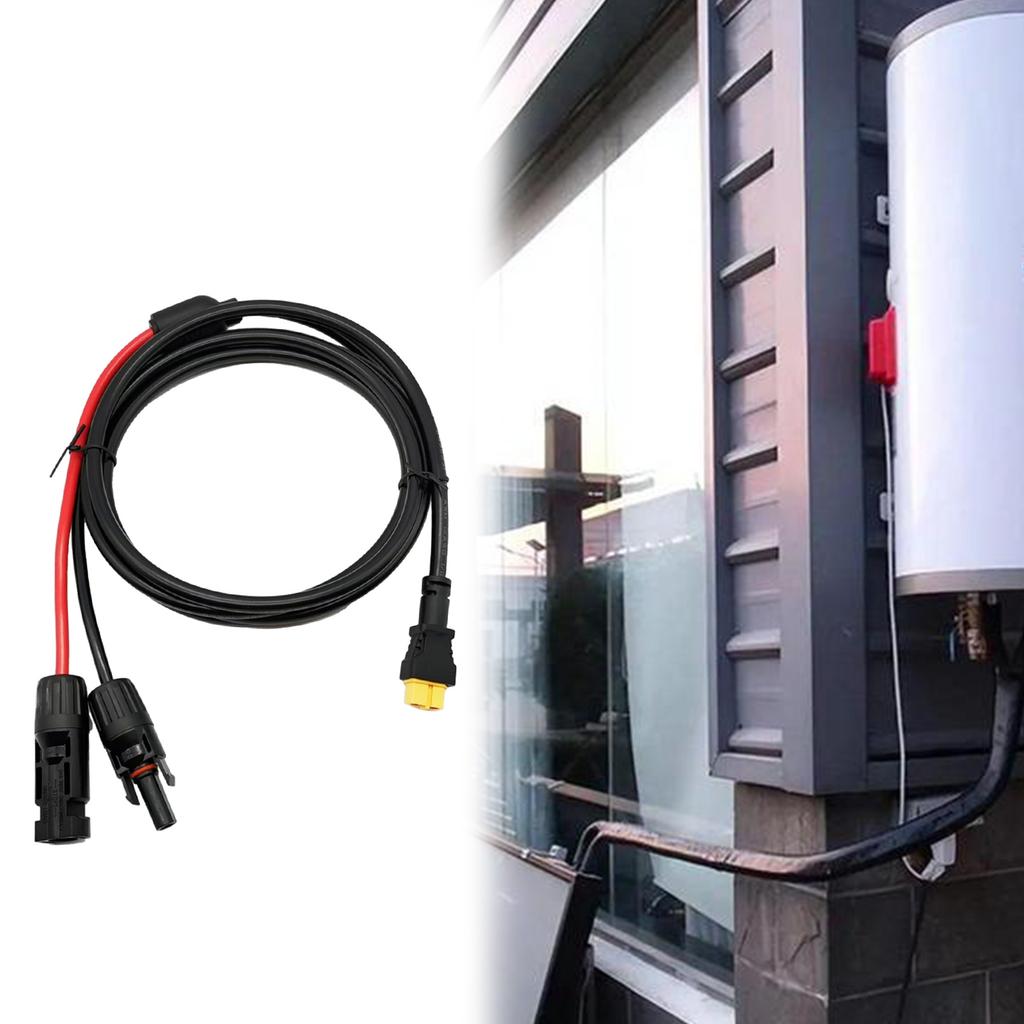 16AWG Solar Connector to XT60 Cable Solar to XT60 Female Extension Cable for Solar Panels Batteries Power Stations