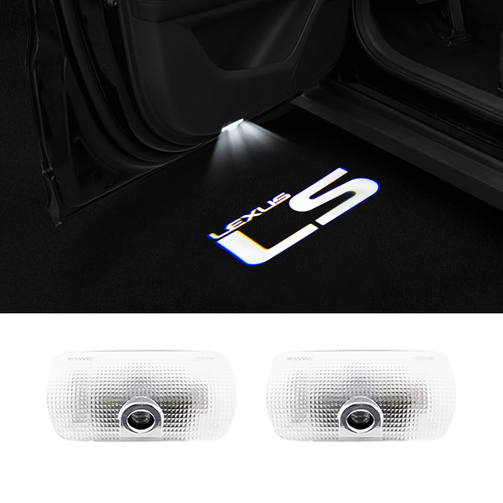 Lexus Laser Logo Door Welcome Lexus Door Courtesy LED Logo Courtesy HD Compatible with and GX Light, Light, Lamp, Projection, Lamp, 2-Piece Set, LS,