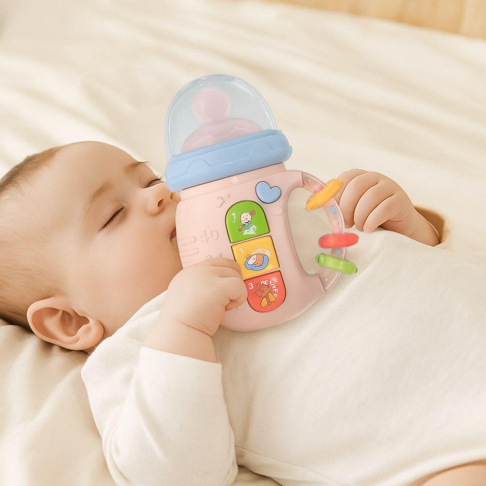 Sensory Learning Pacifier Teether Rattles Lights and Music Mobile Rattles Toys  Boys and Girls