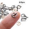 Girls Toys Mini Ultra-small Tri-glide Buckle Doll Bags Accessories Belt Buttons Diy Dolls Buckles