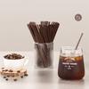 Disposable Three Hole Coffee Straw Stirring Rod for Hot Drinks, Small Straw Independently Packaged 17CM Long For Party Festive