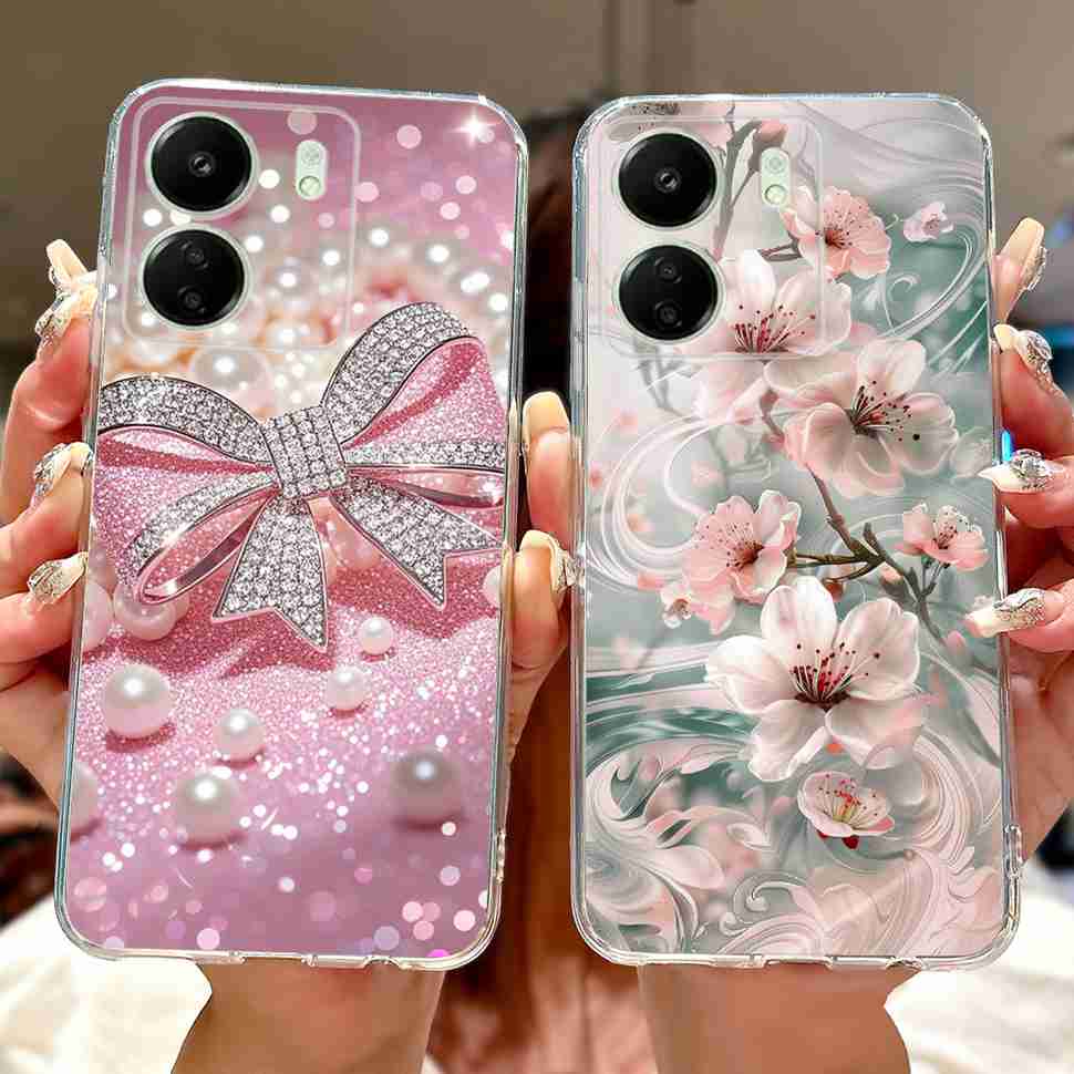 For Xiaomi Redmi 13C 4G Case Redmi13C 2023 New Fashion Pattern Cover Silicone Soft Phone Case For Xiaomi Poco C65 PocoC65 Fundas