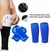Football Shin Guard Set Shin Pads Guard Sleeves Anti‑Slip Elastic Leg Support Soccer Training Protective Gear for Adult 1