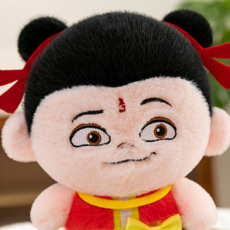 8Inches Ne Zha 2 Ne Zha: The Demon Child Causes Trouble Series Of Plush Toy Children'S Toy Room Decoration Doll Collectible Gift