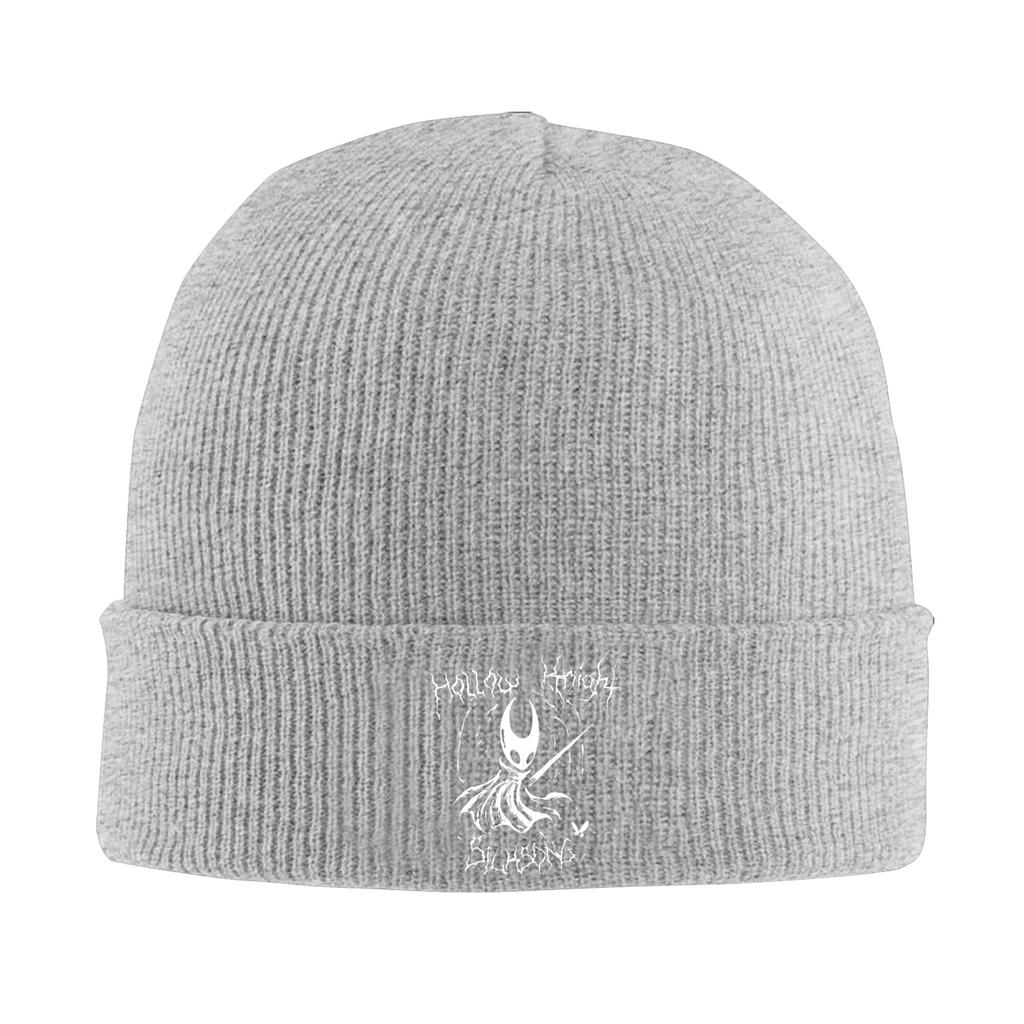 Damskie Męskie Czapki Beanie Hollow Knight Silksong Casualowe Dzianinowe Czapki Wiosenne Outdoorowe Czapki Design Elastyczne Czapki Bonnetki