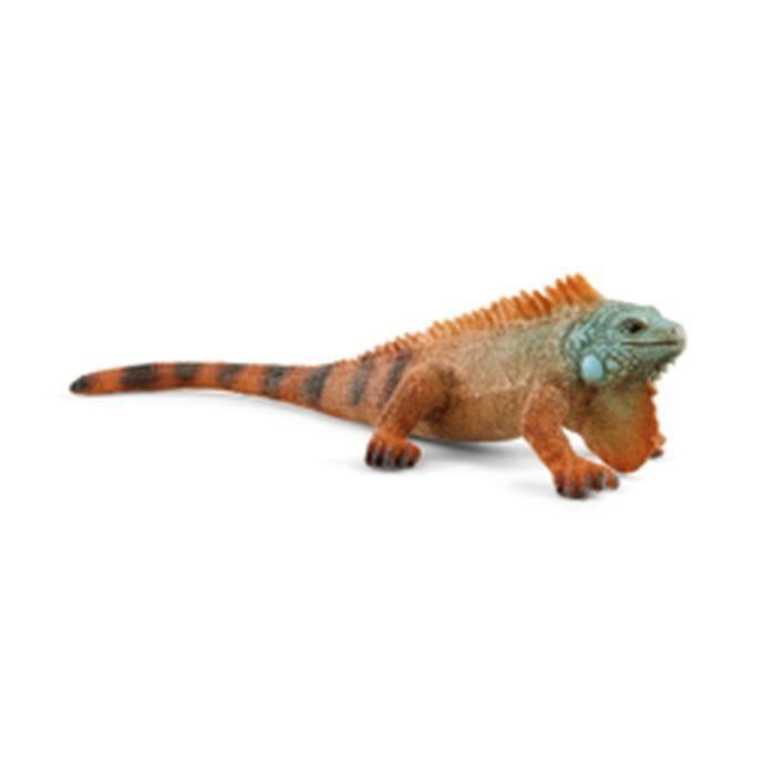 Figurine - SCHLEICH - Iguane - Wild Life - Beige - Mixte