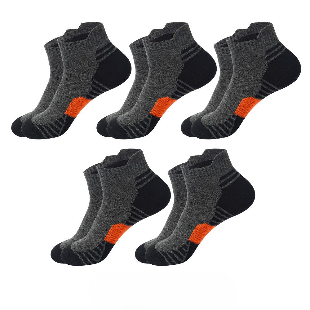 Men's Spring and Summer Professional Basketball Running Sports Sweat Absorption Breathable Ear Protection Heel Socks