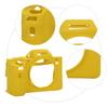 Healthy and Tough Digital Camera Silicone Cover for Sony A72 A7R2  A7S2 Washable ProtectorYellow