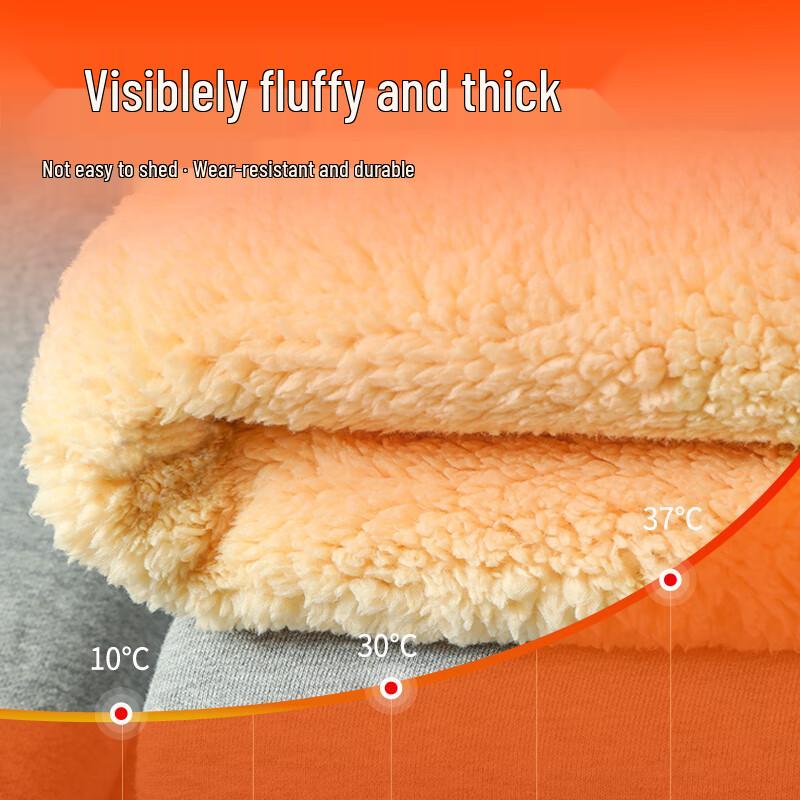 Baleno Men's Lamb Fleece Hooded Sweatshirt