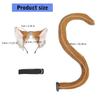 Cats Costume Accessories Cats Ear Headband Plush Tail Anime Cosplay Outfit for Women Masquerade Halloween Role Play