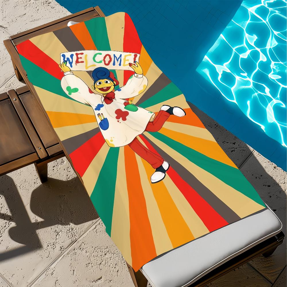 

Popular Horror Game W-welcome Home Towel Beach Quick Dry Soft W-wally Pool Towels Gift for Travel Gym Shower Camping sports W30*H60(CM)