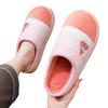 Chaussures de grande taille, Pantoufles en coton, Chaussons d'intérieur pour femmes Antidérapants à semelle épaisse en peluche chaude
