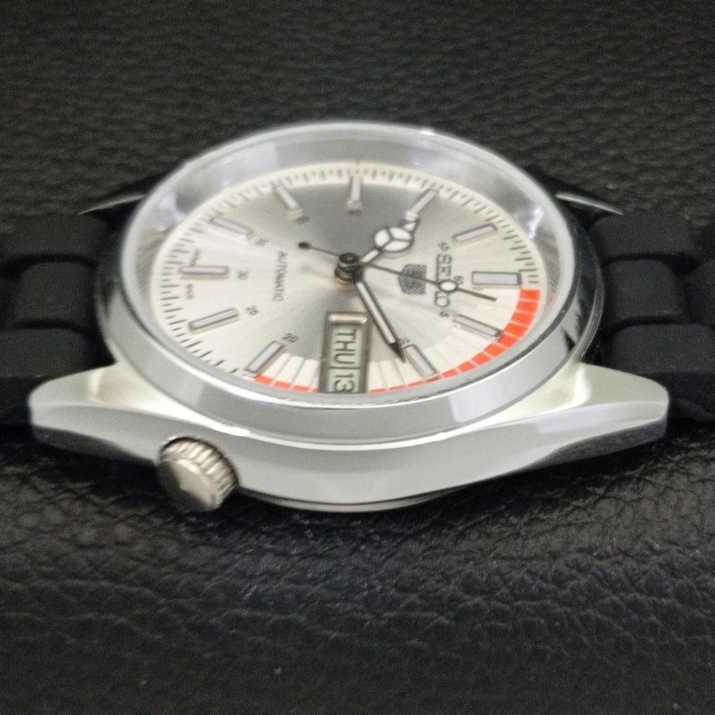 AUTOMATIC VINTAGE REFURBISHED SEIKO 5 6309A JAPAN MENS SILVER WATCH A441099-4 Sk-a441099
