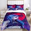 3Pcs Fantasy Cyberpunk Character Bedding Sets For All Sizes New 3D Printed Bed Cover Comforter Duvet Cover Pillowcase Bedroom Decoration