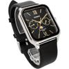 Casio CASIO Standard Moon Phase Analog Men's Watch MTP-M305L-1A2V Black Leather Band Black (Overseas Model) [Parallel Import]