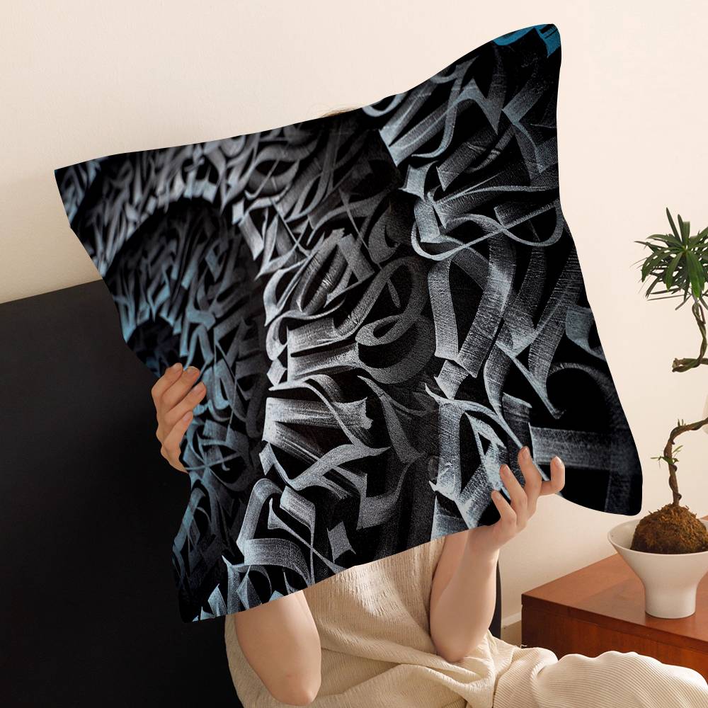 Pokras Totem Design Lampas Art Personalized picture text home decorative pillows Household Gifts 45x45cm