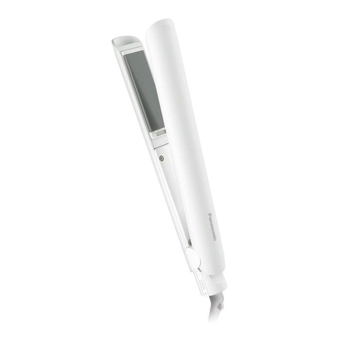 Panasonic Compact Straight Iron 2-Way Lightweight Gloss Coating White EH-HV1A-W (1 Count)