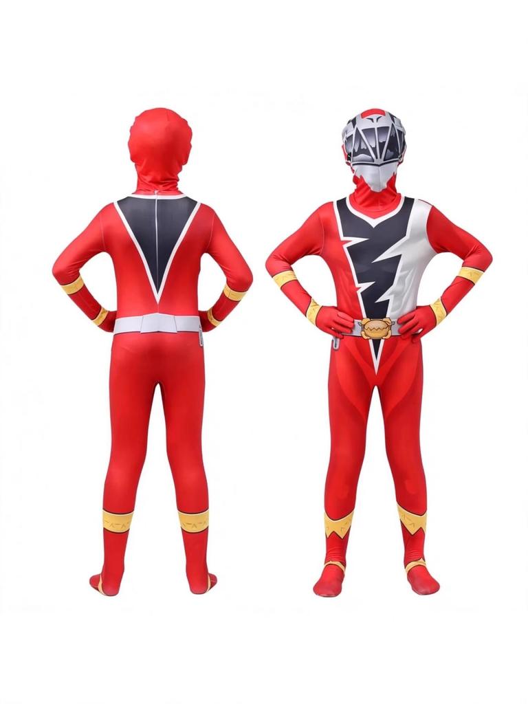 Costume per Bambini di Halloween Personaggio Anime - Tuta Ryusoulger Sentai Kyoryuger